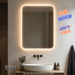 Brat B051 Dokunmatik Açma Kapamalı Led Ayna