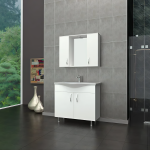 Lale 100 cm. Banyo Dolabı