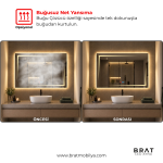 Brat B0103 Dokunmatik Açma Kapamalı Led Ayna