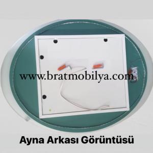 Brat B096 Dokunmatik Açma Kapamalı Elips Led Ayna